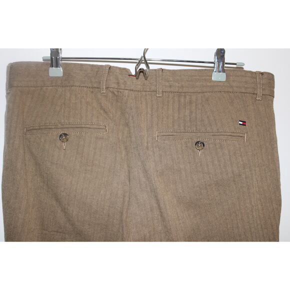 Tommy Hillfiger Stripped Straight Leg Slacks 34/32 - Picture 5 of 7